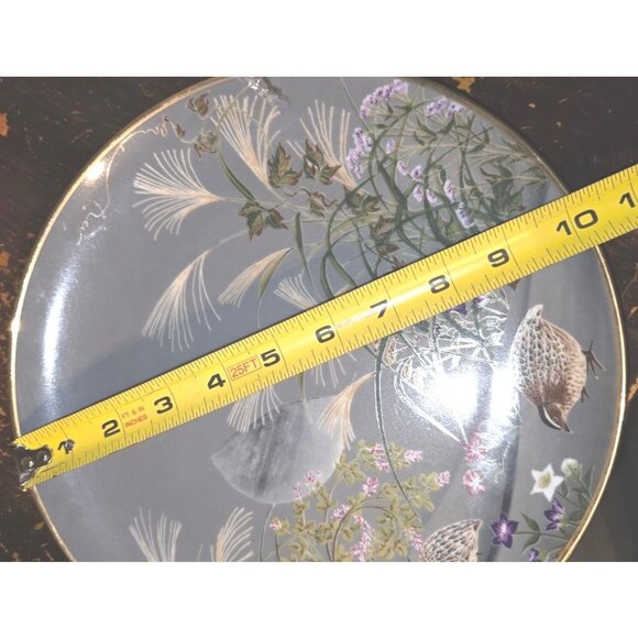 3 FRANKLIN MINT COLLECTOR'S PLATES BIRDS & FLOWERS of the Orient 1970s Japan 10” - Picture 3 of 12